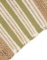 Jute Area Rug 80 x 150 cm Beige and Green MIRZA_847332