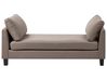 Chaise Longue ARCHIANE Fabric Taupe