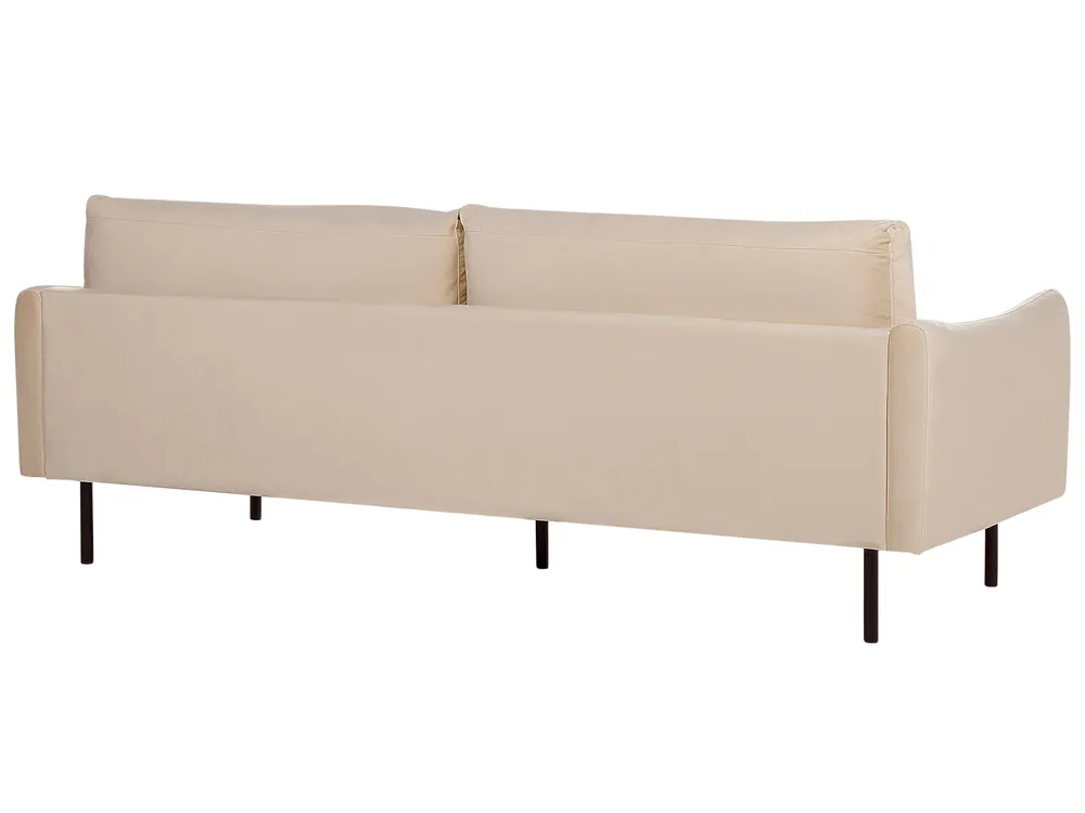 Set da salotto 4 posti VINTERBRO Velluto Beige_897464