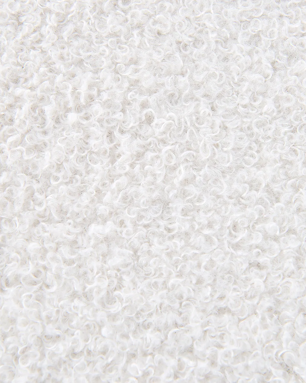 Armchair LOVIISA Boucle White_844986