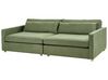 3 Seater Fabric Sofa Green VINSTRA_929428