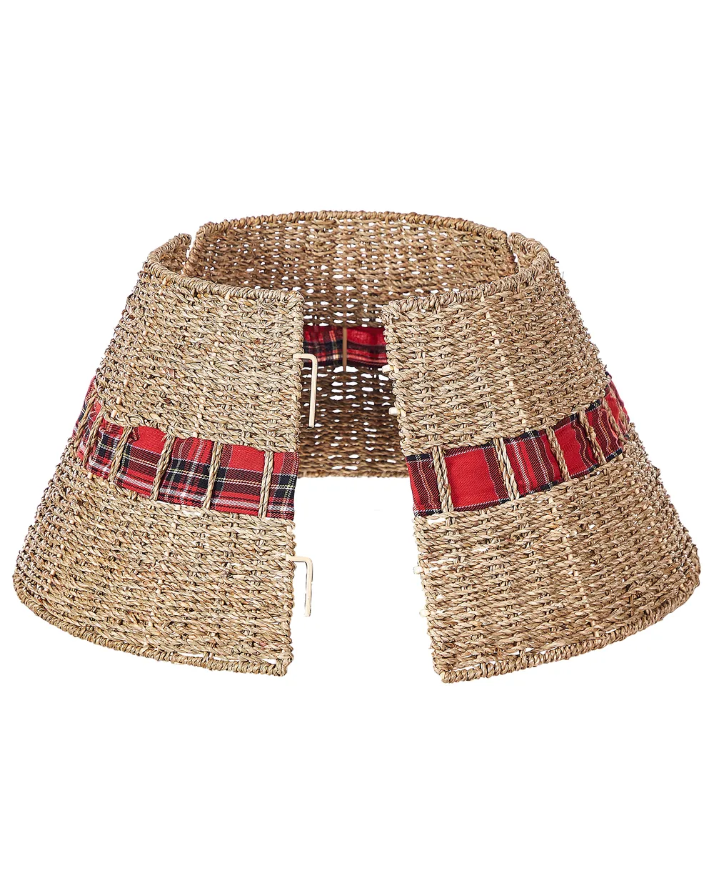Osłonka pod choinkę MARCHE 45 cm Trawa morska Naturalny_880219