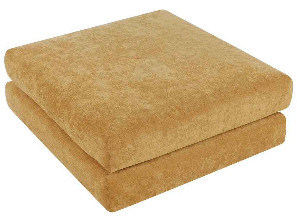 Divano letto singolo OLDEN Ciniglia Senape_980863
