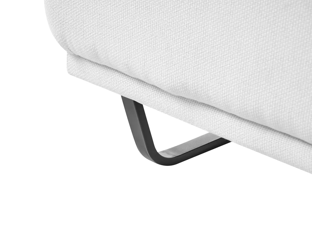 Sofa 3 Seater FAXEN Fabric White_1025201
