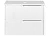 Bathroom Wall Mounted Cabinet 60 x 52 cm White QUINTELA_934927