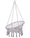 Macrame Hanging Chair Grey GABELLA_821577