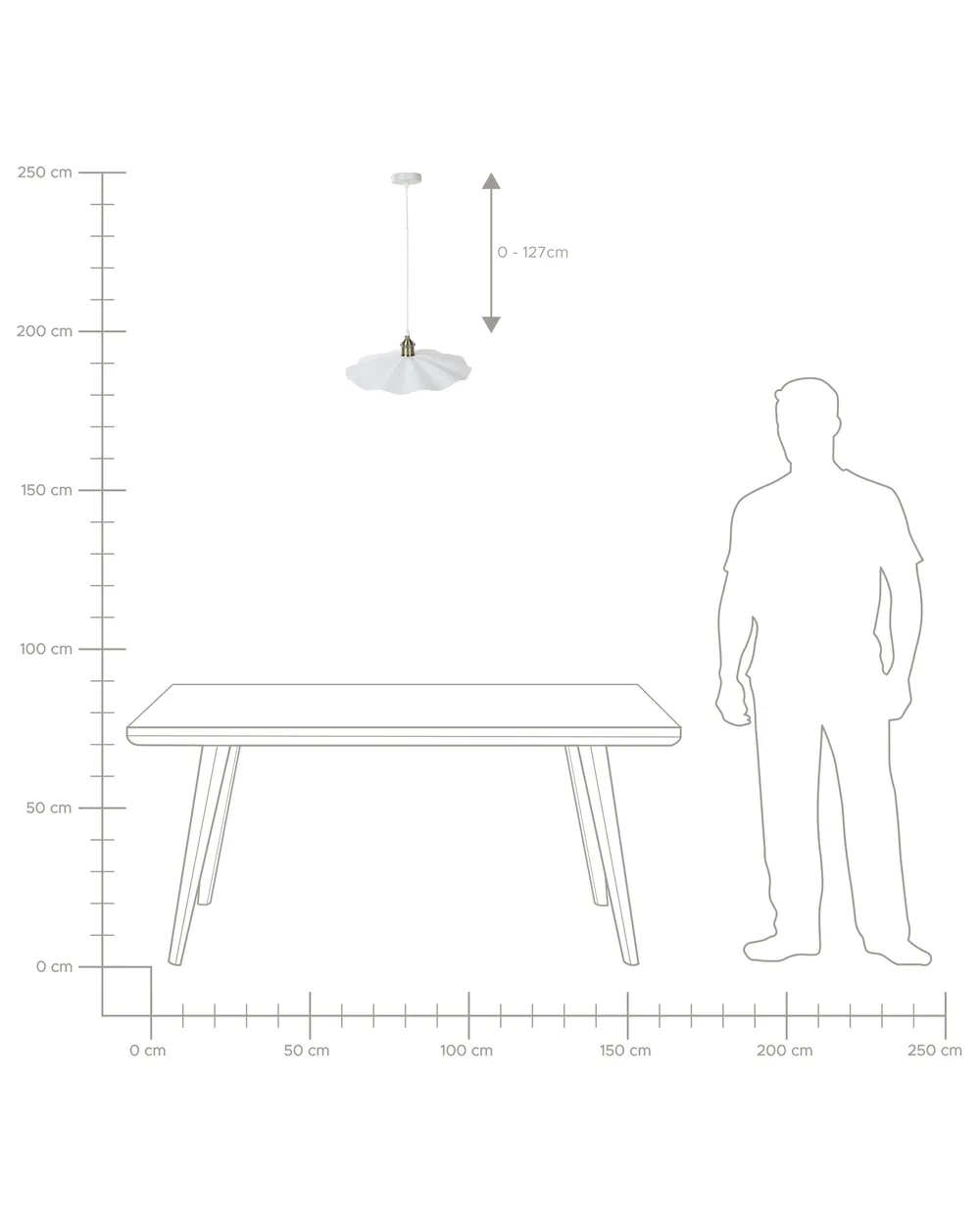 Pendant Lamp PHILS Metal White_868576