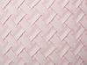 Set di 2 cuscini decorativi rosa pastello 45 x 45 cm TITHONIA_770210