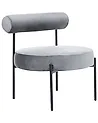 Armchair ALPHA Velvet Grey