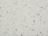 Garten Beisttelltisch Beton cremeweiß Terrazzo Optik rund ⌀ 50 cm CAFFI_873762