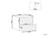 Bad-Wandschrank 60 x 52 cm Weiss QUINTELA_934891