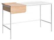 Biurko OCATE 120 cm 60 cm Biały_1054836