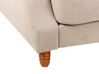 2 Seater Fabric Sofa Beige EIKE_918039