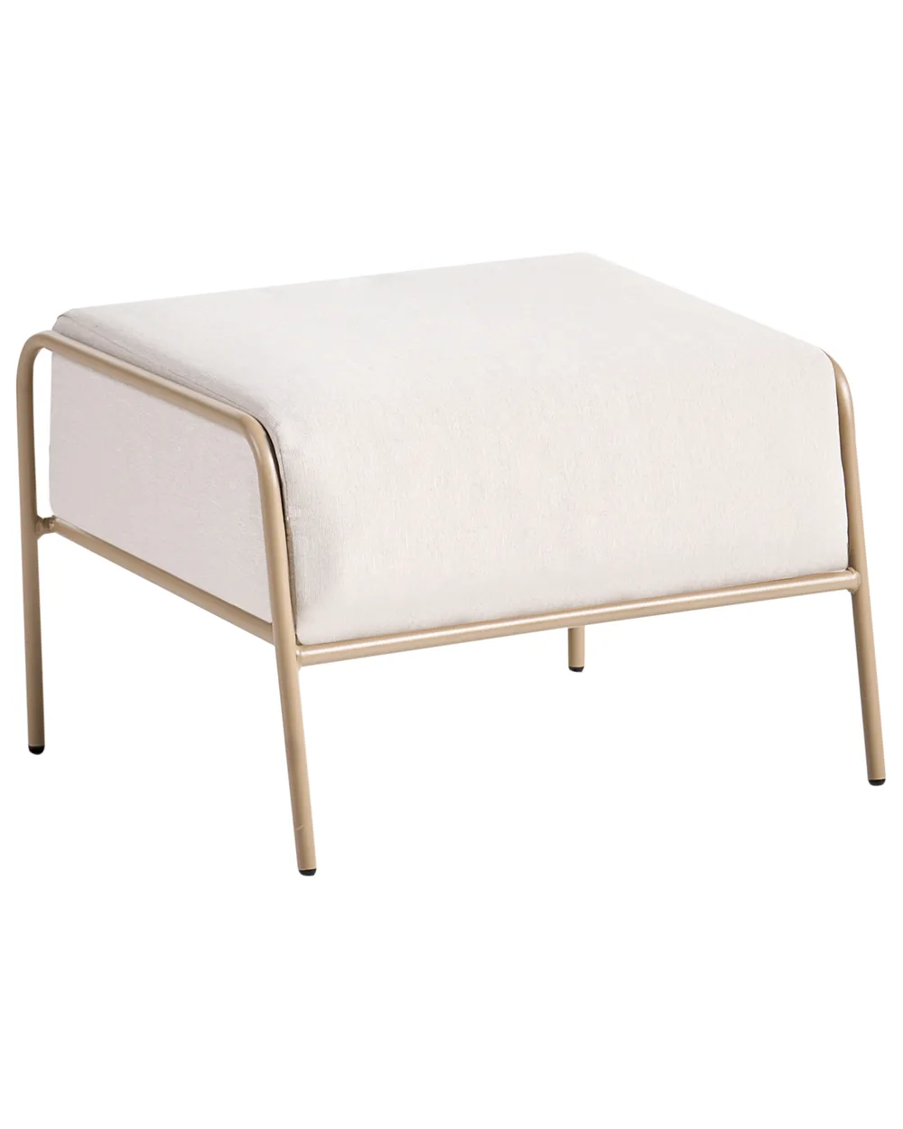 Garden Chair NIMIS with Ottoman Light Beige_1055697