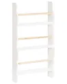 Wall Bookshelf RIGOLET 80 cm White