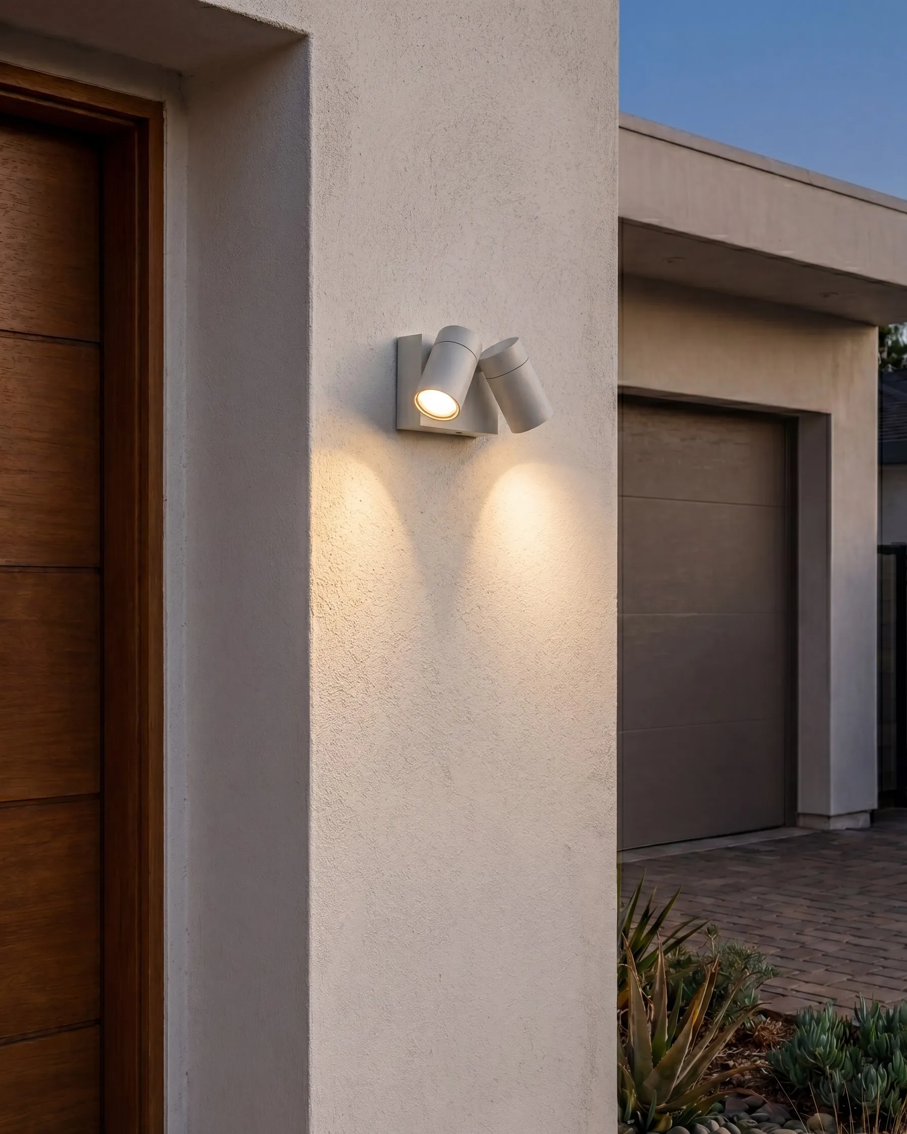 Outdoor Wall Light HOLMS White_1107995