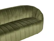 Set da salotto 6 posti MALUNG Velluto Verde scuro_884253