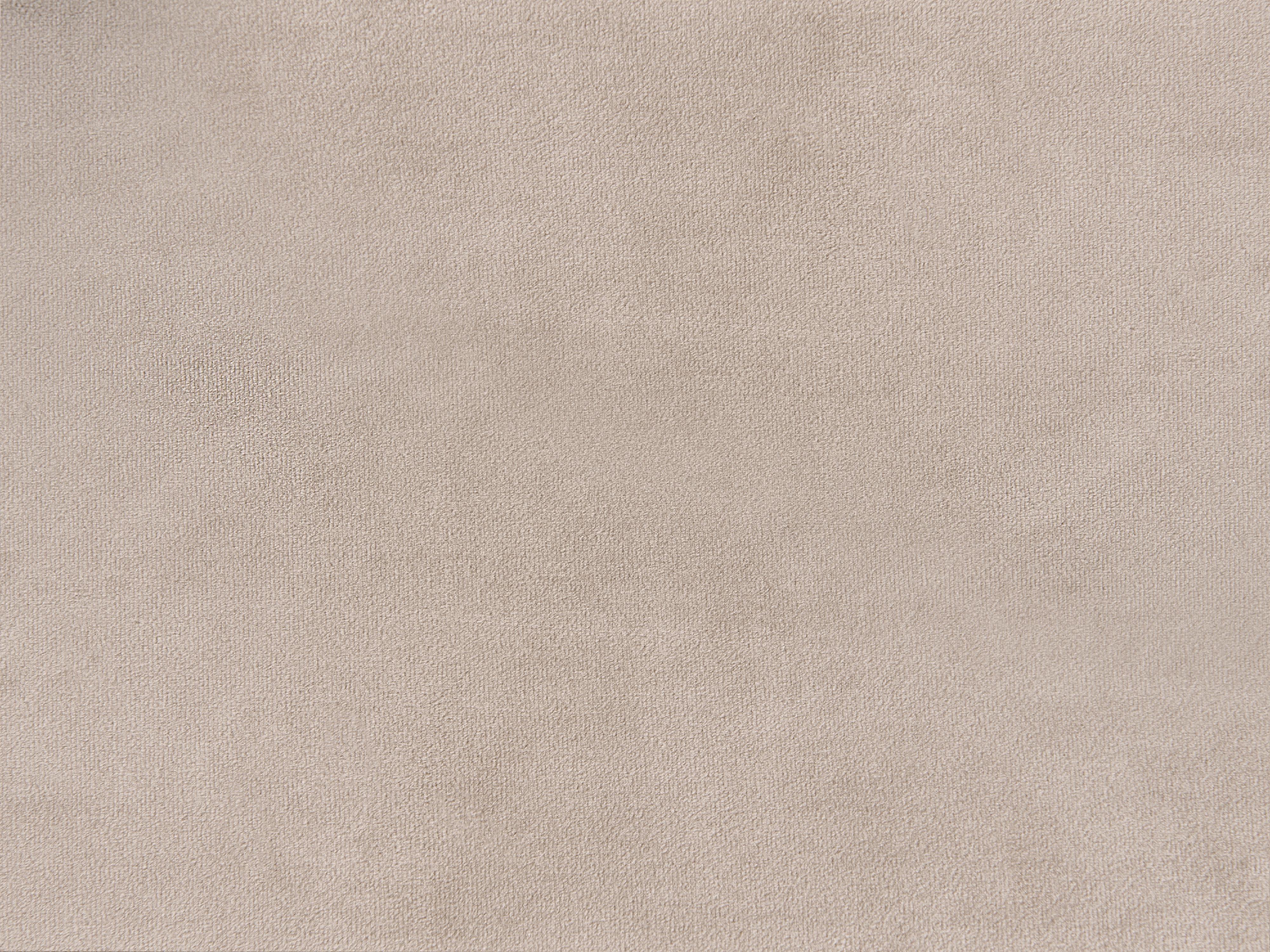 Schlafzimmer Set SEZANNE Samtstoff Taupe 140 x 200 cm_892609