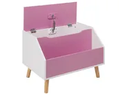 Skrzynia na zabawki CASPER 43 cm Różowy_916160