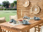 HomeVss, Pearl Dots - Set Da Tavola In Gres Porcellanato, 20 Pezzi