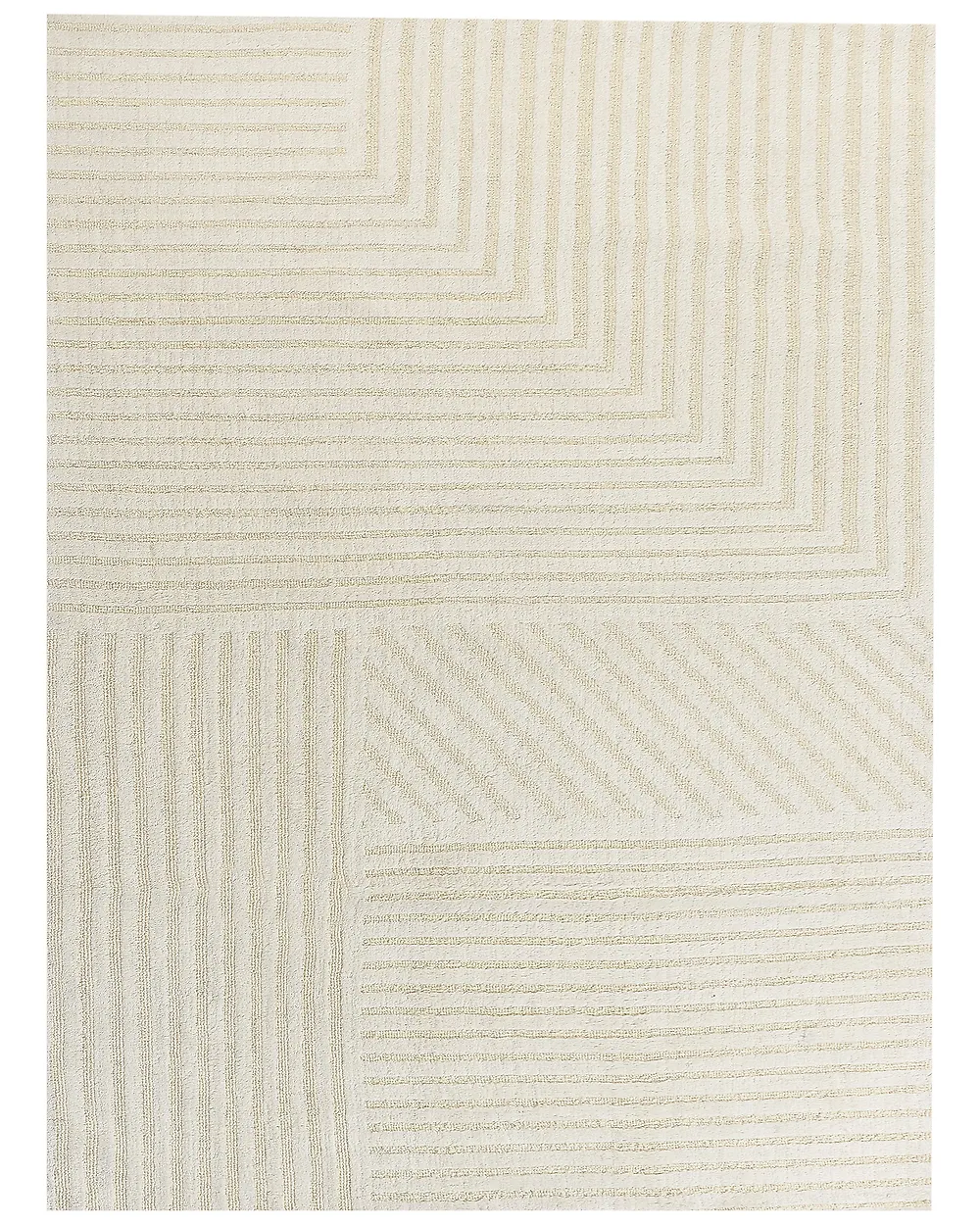 Teppich ABEGUM Beige 300 x 400 cm Wolle