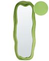 Falitükör BEAUNE 56 cm 160 cm Bársony Zöld