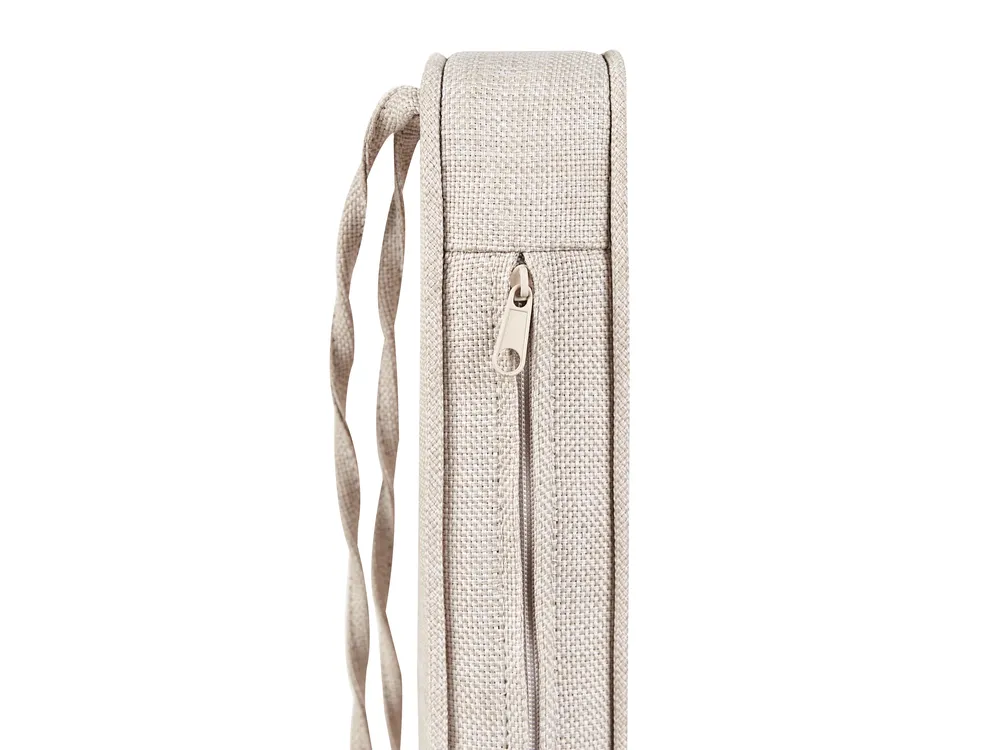 Set da giardino con tavolo 4 posti ARENELLA Legno di acacia certificato Beige chiaro_928390
