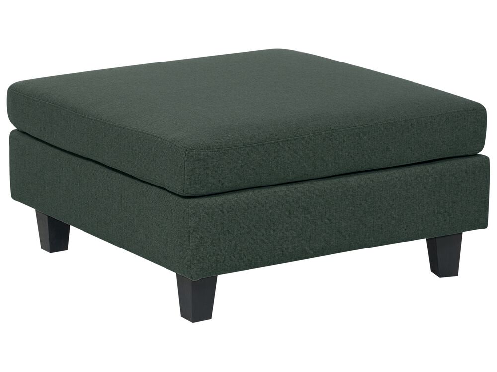 Ottoman UNSTAD Fabric Dark Green