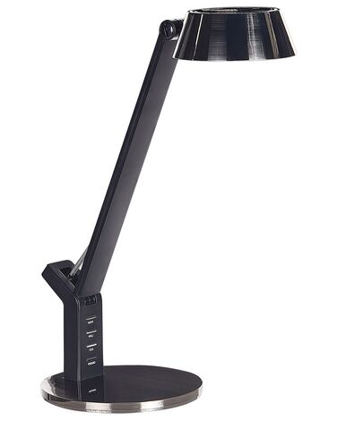 LED bordslampa i metall med USB-ingång mässing CHAMAELEON