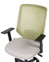 Otočná kancelářská židle zelená VIRTUOSO_919961