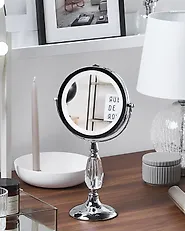 Makeup Mirror LED MAURY Silver_1172802