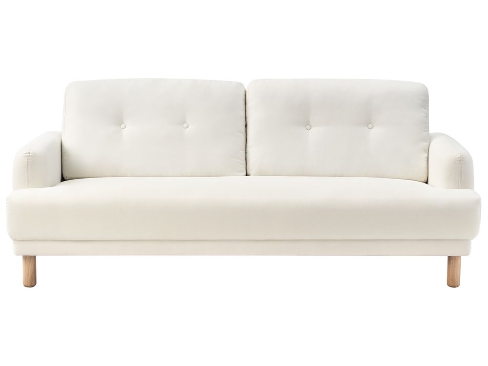 Sofa 3 Seater TUVE Fabric Off-White