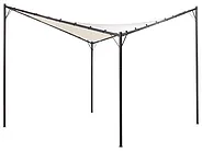 Pawilon ogrodowy AVENTINE 300 cm 300 cm Metal Beżowy_866390