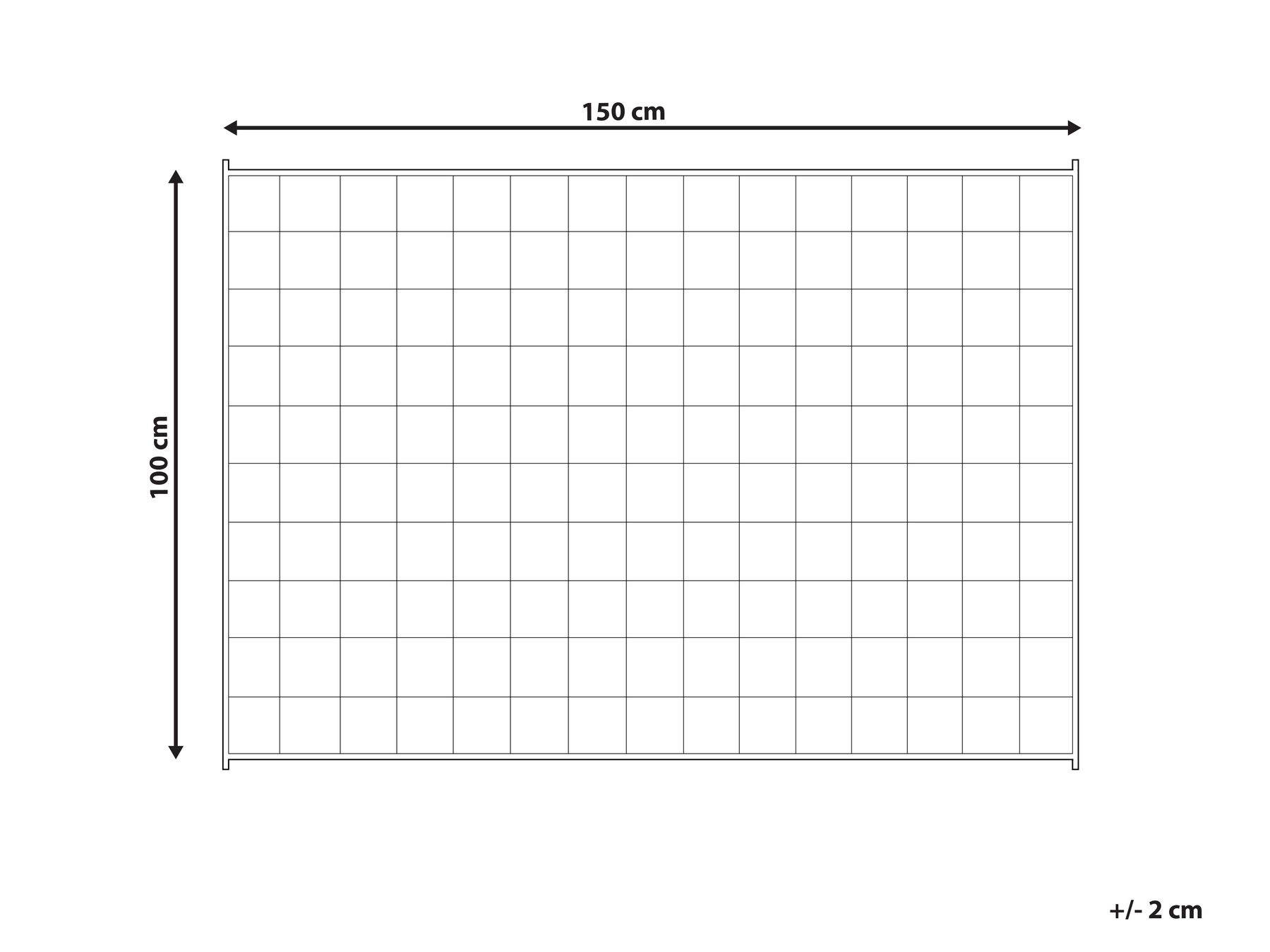 4kg Weighted Blanket 100 x 150 cm Navy Blue NEREID_887970