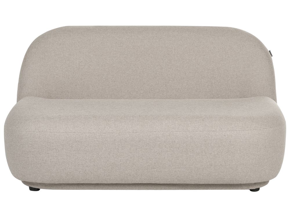 Sofá 2 lugares LOVBERG Tecido Creme