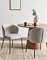 Set of 2 Dining Chairs ZANA White