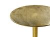 Kovový boční stolek zlatá a černá COLIBRI_912772