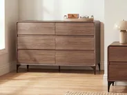 6 Drawer Chest COWELL Dark Brown_1107951
