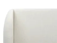 Ottoman Bed MONESTIER Fabric Off-White 180 x 200 cm (EU Super King)_972620
