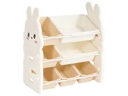 Toy Storage Organiser TOKO Rabbit 73 cm Beige_1123951