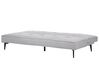 Fabric Sofa Bed Light Grey ESSVIK_894351