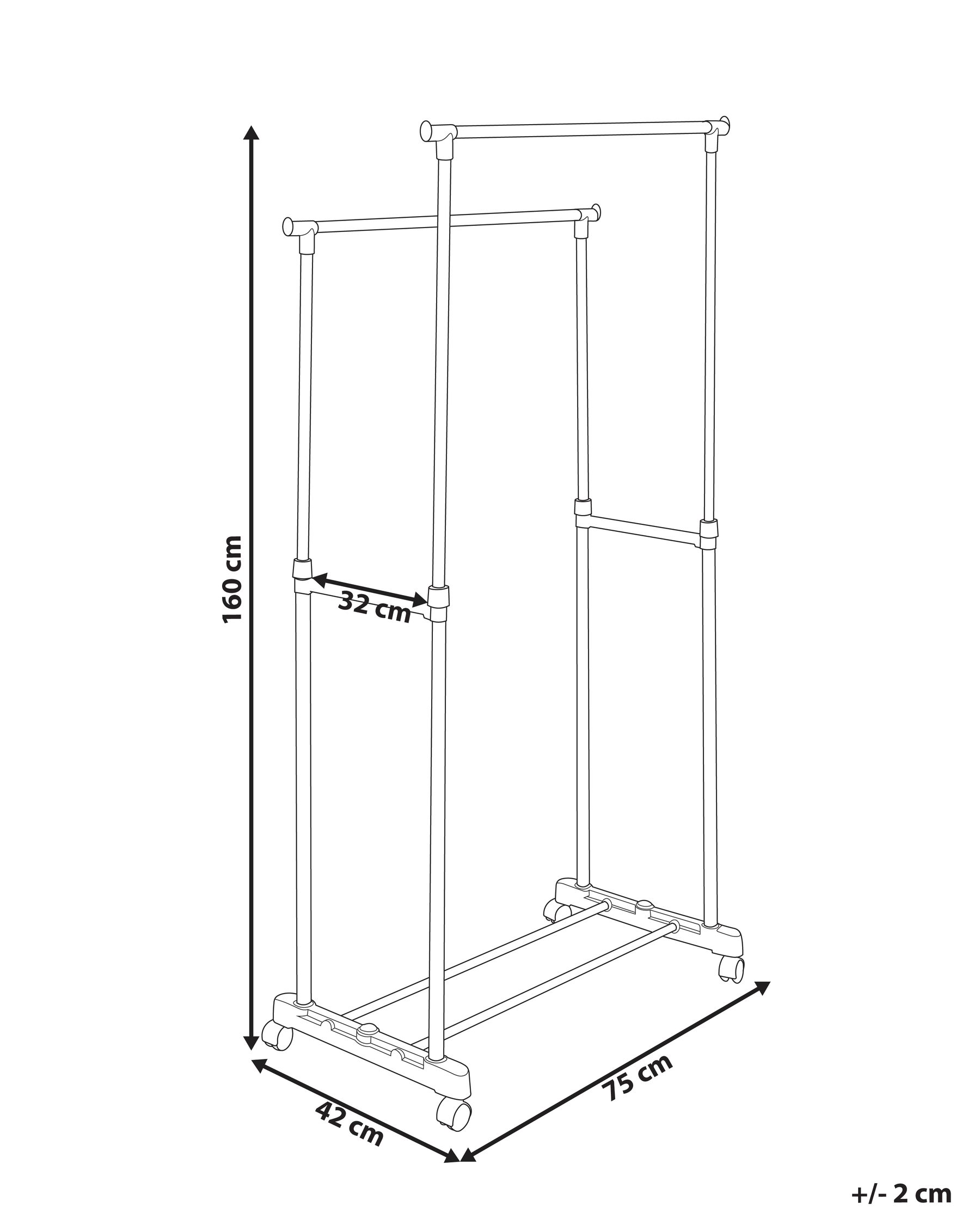 Coat Stand Black GILMER_935126