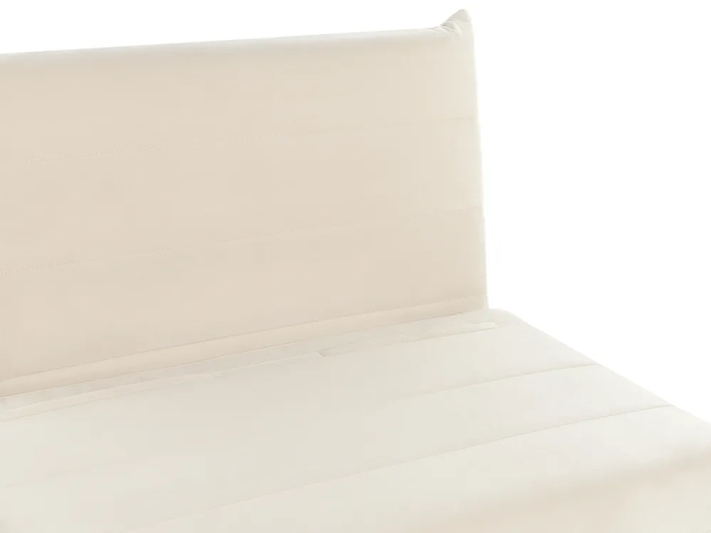 Divano letto singolo SETTEN Velluto Beige chiaro_874963