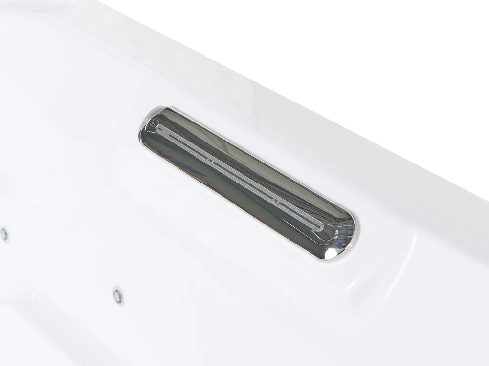 Outdoor Hot Tub with LED OZOGOCHE Grey_1081887