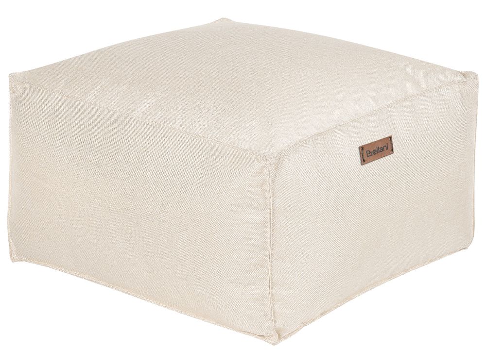 Puf BOULDER Blanco crema