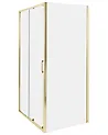 Shower Enclosure YORO 800 x 1000 x 1850 mm Gold