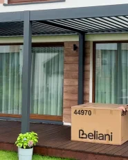 Set colțar pentru grădină cu 4 locuri OLIVERI Ratan sintetic Bej Dreapta_1155925
