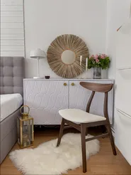 Table Lamp SENETTE Metal White_831175