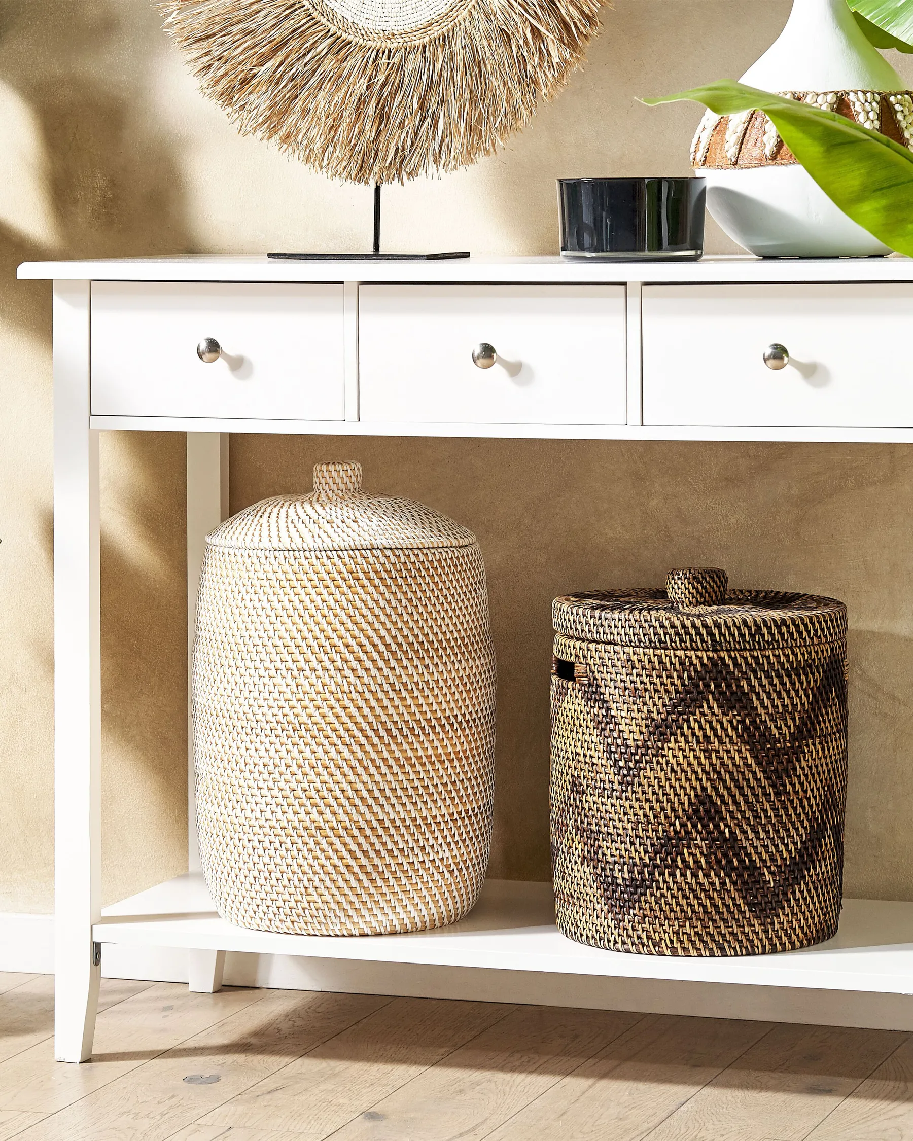 Aufbewahrungskorb GADIS Rattan Naturfarben_849827