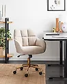 Desk Chair PALMDALE Boucle Beige